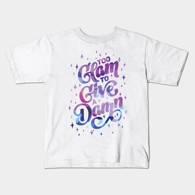 Too Glam Kids T-Shirt by polliadesign